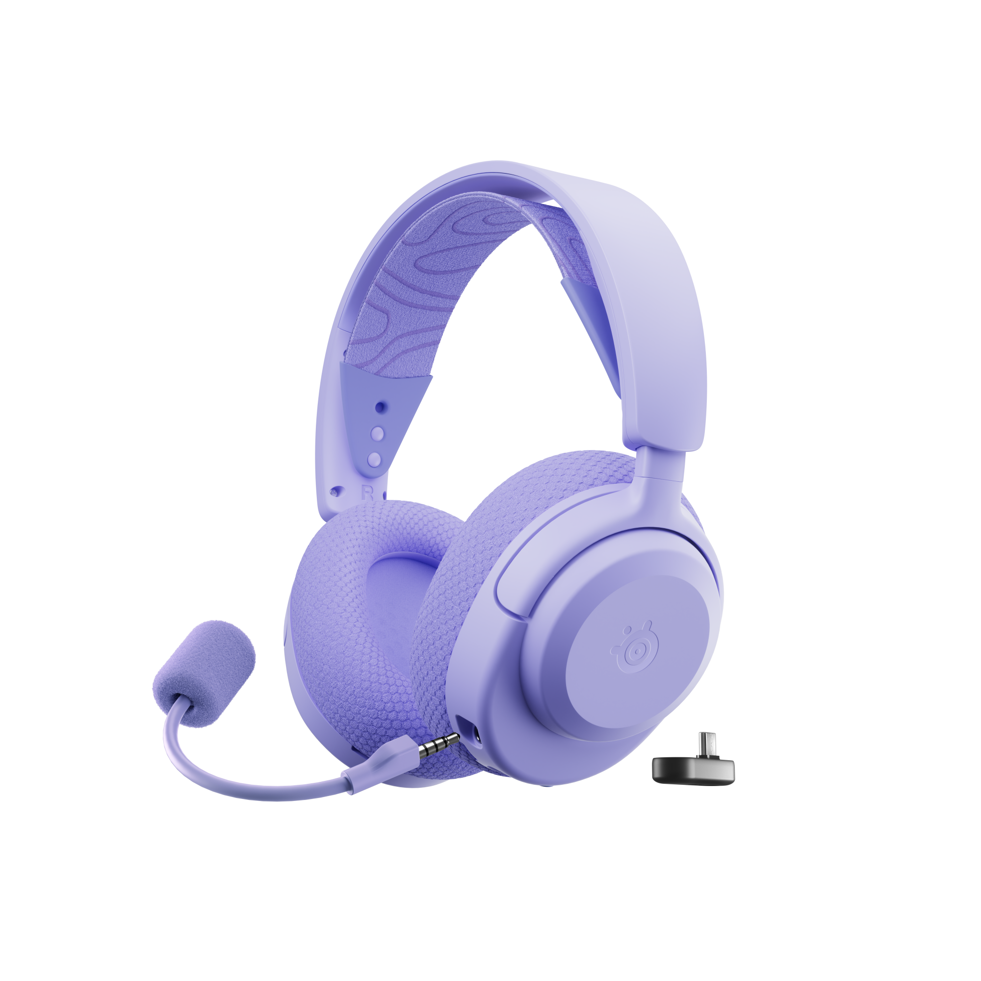 SteelSeries賽睿Arctis Nova 3P無線電競耳機麥克風-夢澈紫